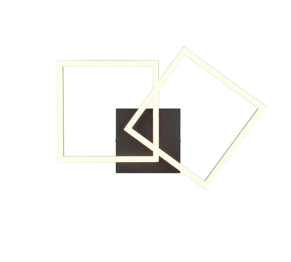 TRAIL | Ceiling lamp | Black mat | Metal