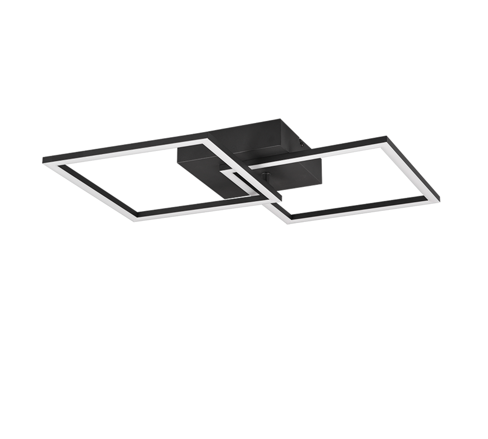 TRAIL | Ceiling lamp | Black mat | Metal