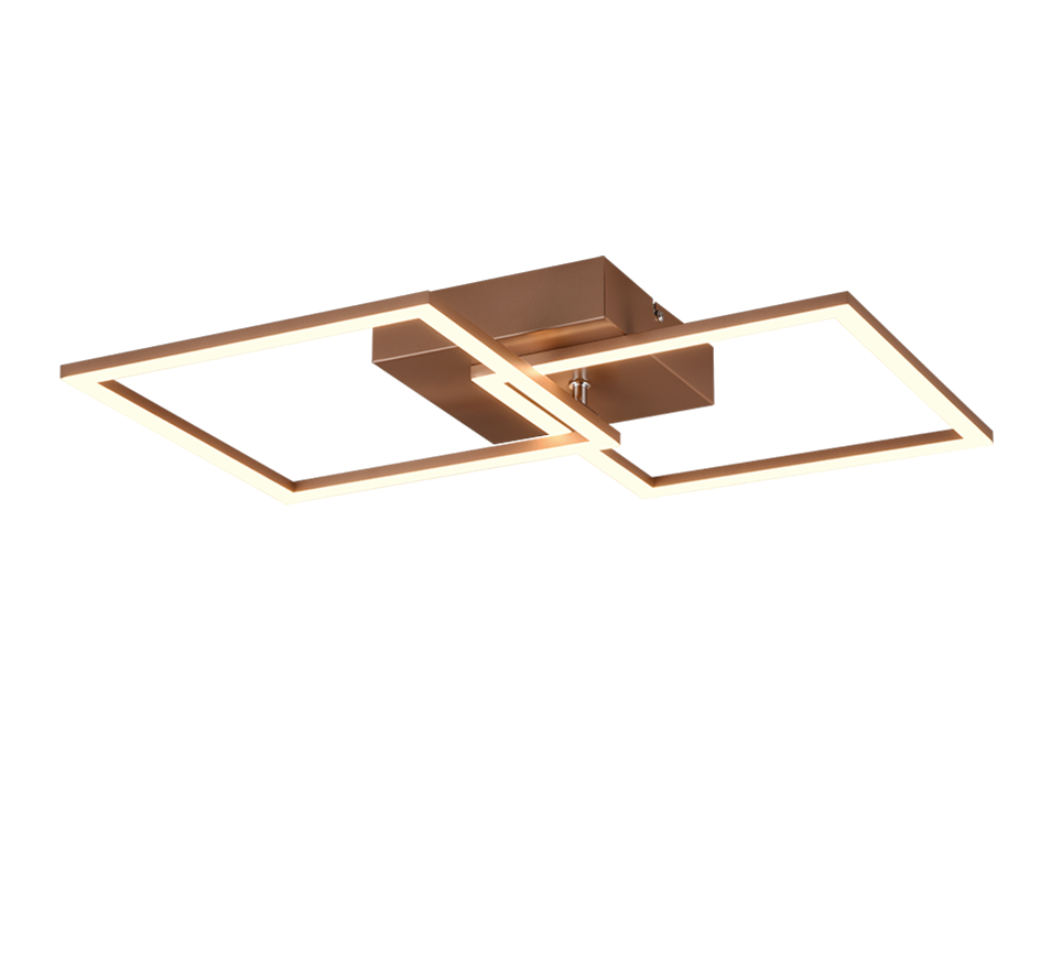 TRAIL | Ceiling lamp | Coffee | Metal