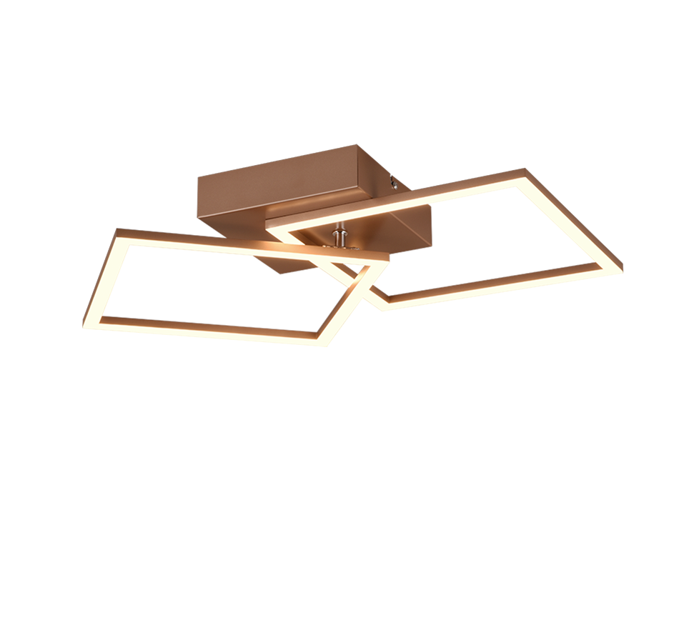 TRAIL | Ceiling lamp | Coffee | Metal