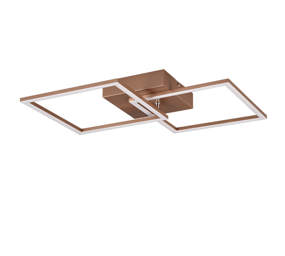 TRAIL | Ceiling lamp | Coffee | Metal