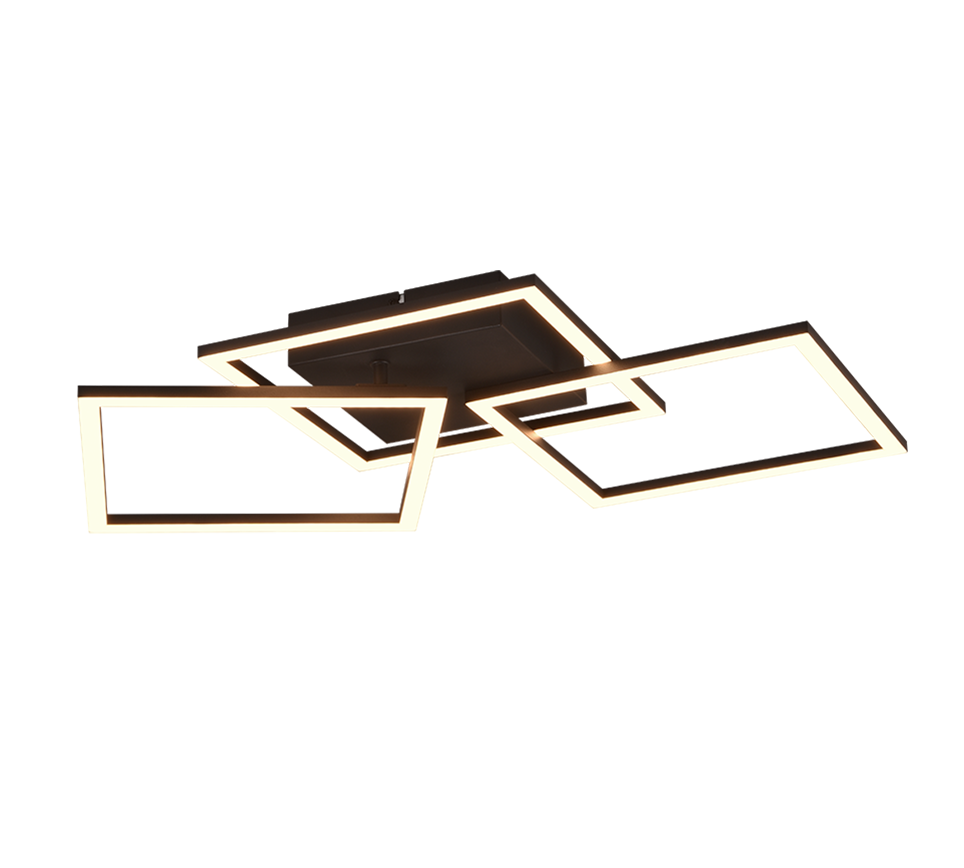 TRAIL | Ceiling lamp | Black mat | Metal