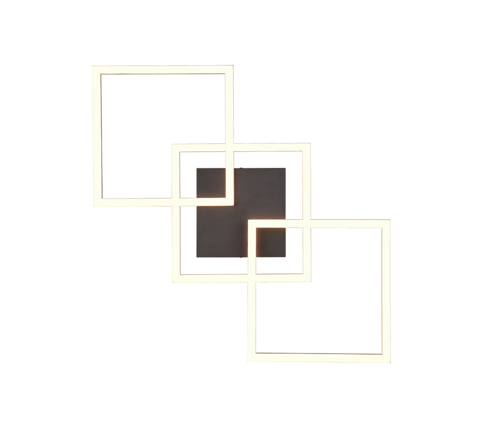 TRAIL | Ceiling lamp | Black mat | Metal