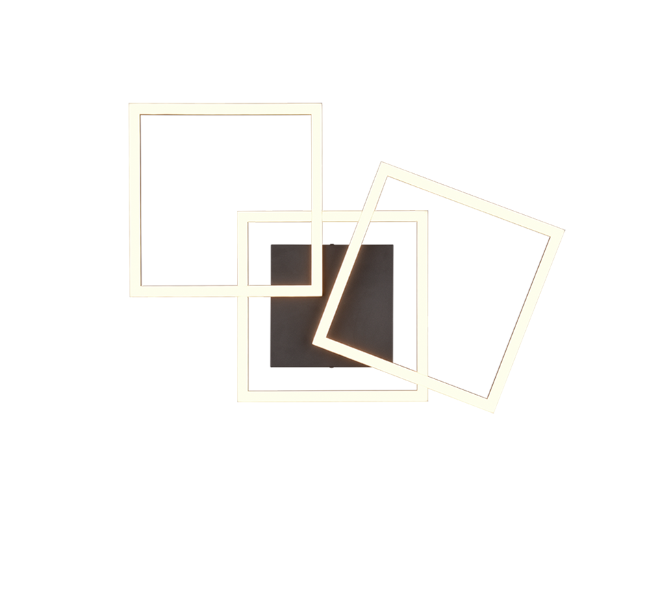 TRAIL | Ceiling lamp | Black mat | Metal