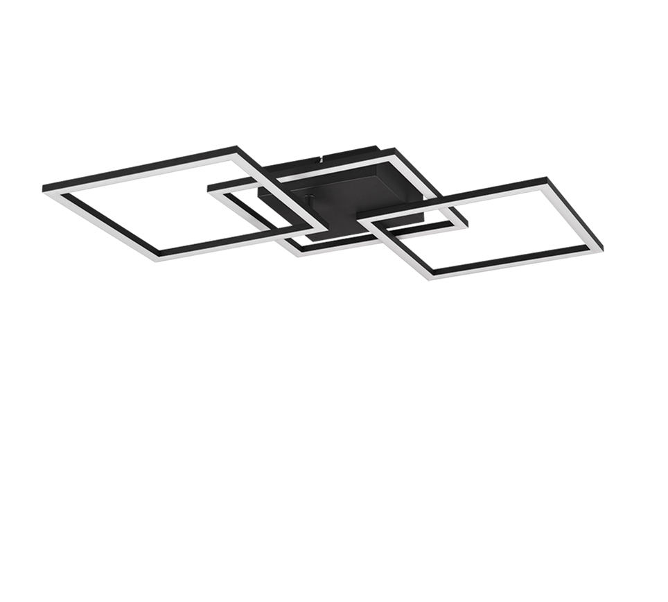 TRAIL | Ceiling lamp | Black mat | Metal