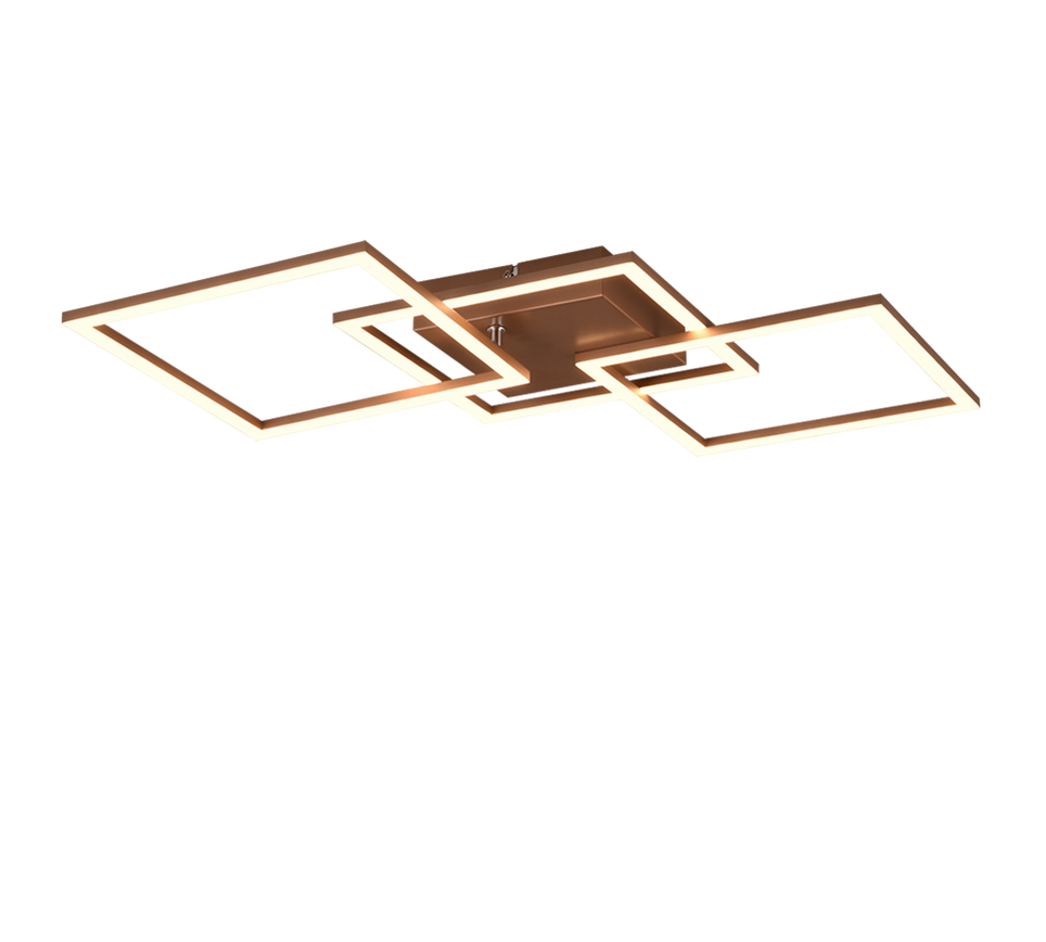 TRAIL | Ceiling lamp | Coffee | Metal