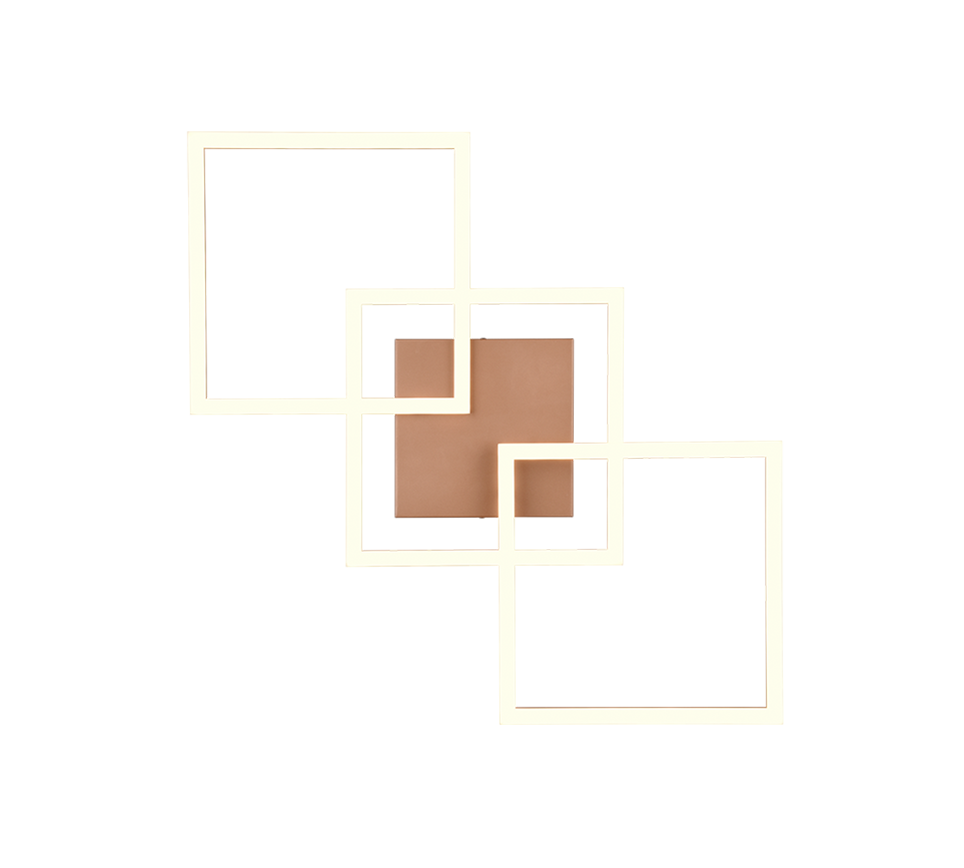TRAIL | Ceiling lamp | Coffee | Metal