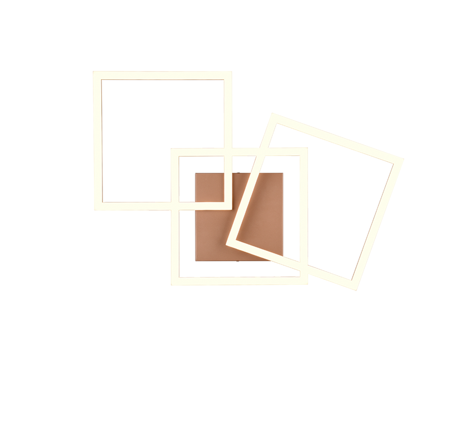 TRAIL | Ceiling lamp | Coffee | Metal