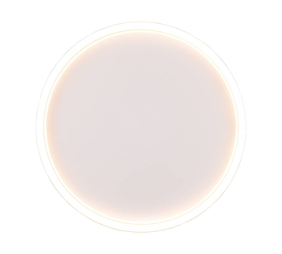 ROTONDA | Ceiling lamp | White mat | Metal