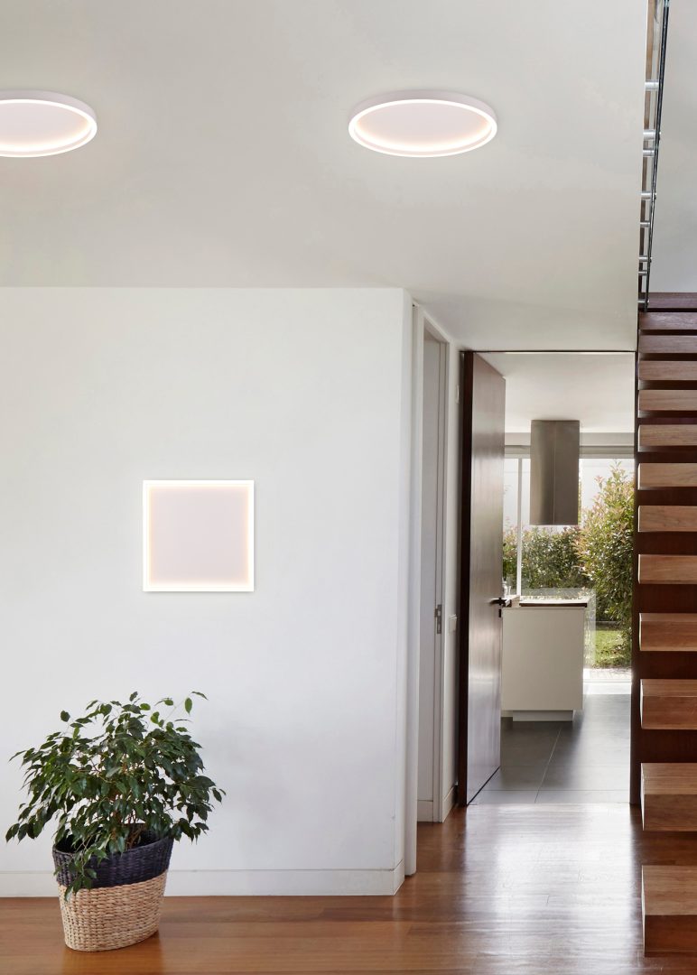 ROTONDA | Ceiling lamp | White mat | Metal
