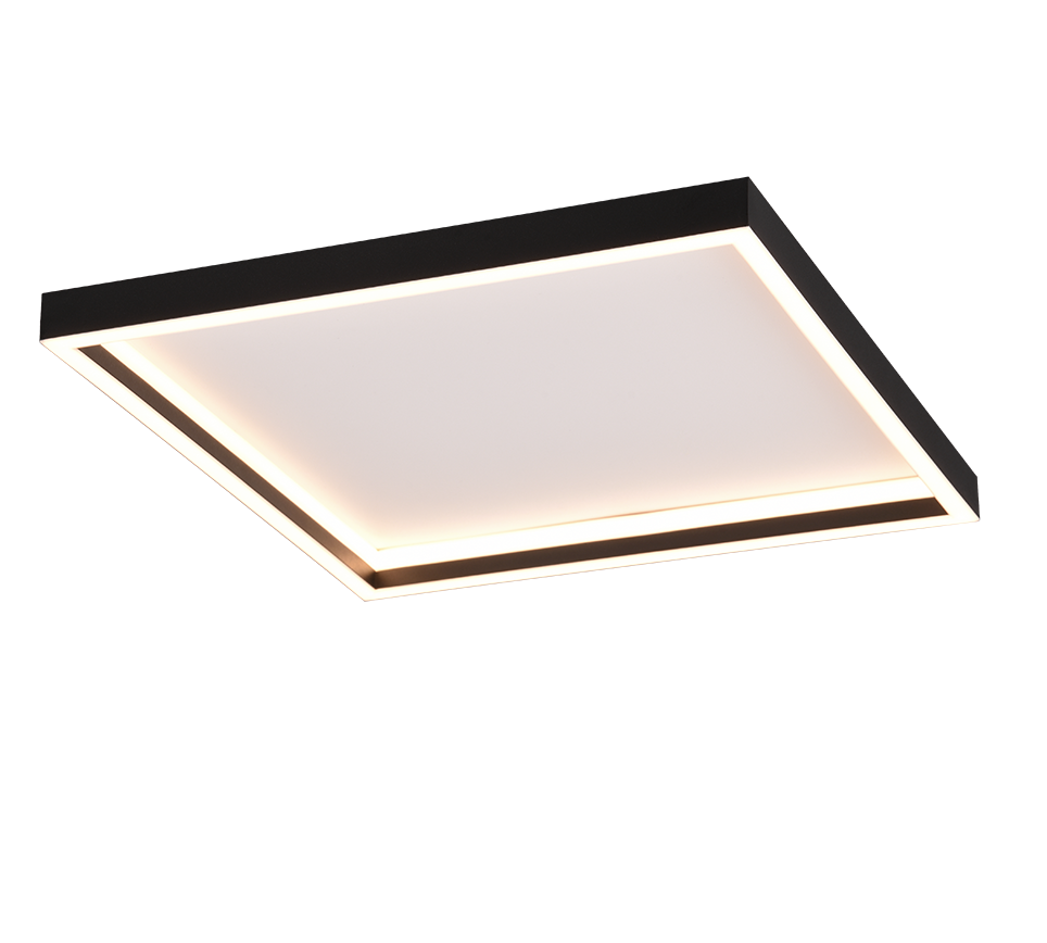 ROTONDA | Ceiling lamp | Black mat | Metal