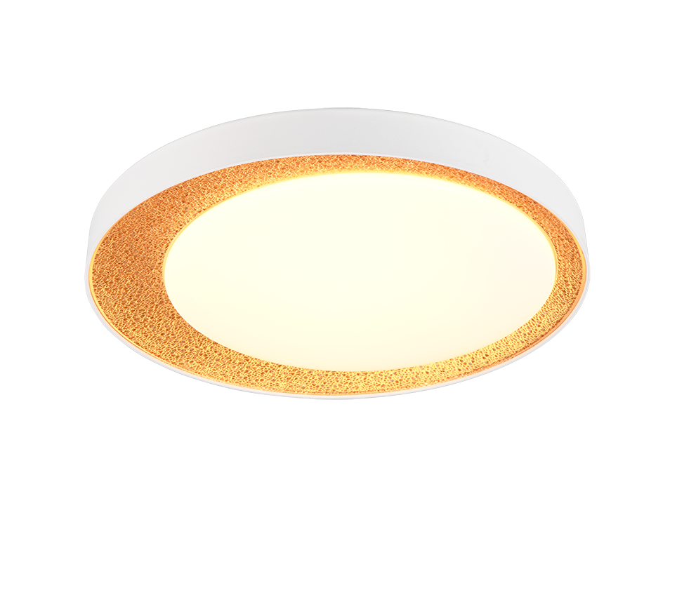 ALETA | Ceiling lamp | Gold | Plastic