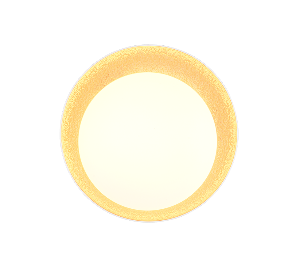 ALETA | Ceiling lamp | Gold | Plastic