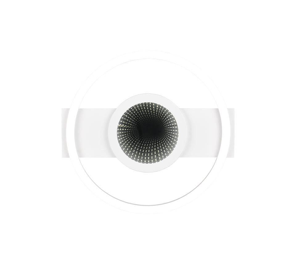 WHEELER | Ceiling lamp | White mat | Metal