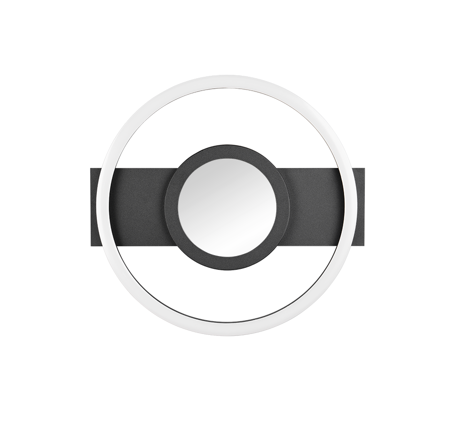 WHEELER | Ceiling lamp | Black mat | Metal