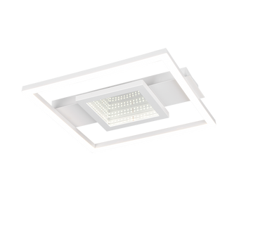 WHEELER | Ceiling lamp | White mat | Metal