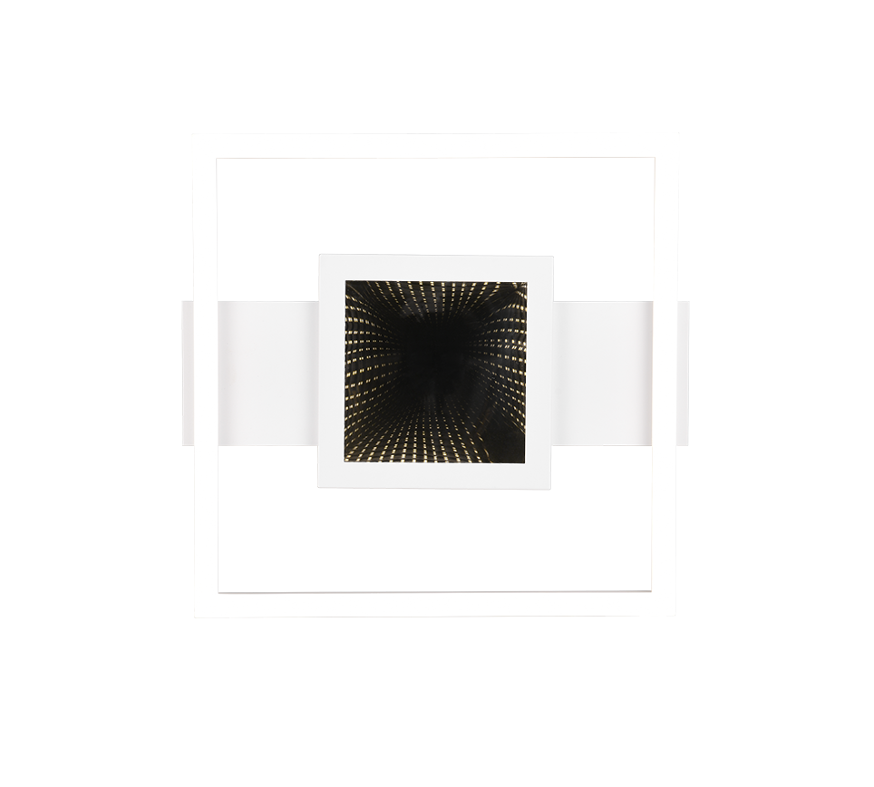 WHEELER | Ceiling lamp | White mat | Metal