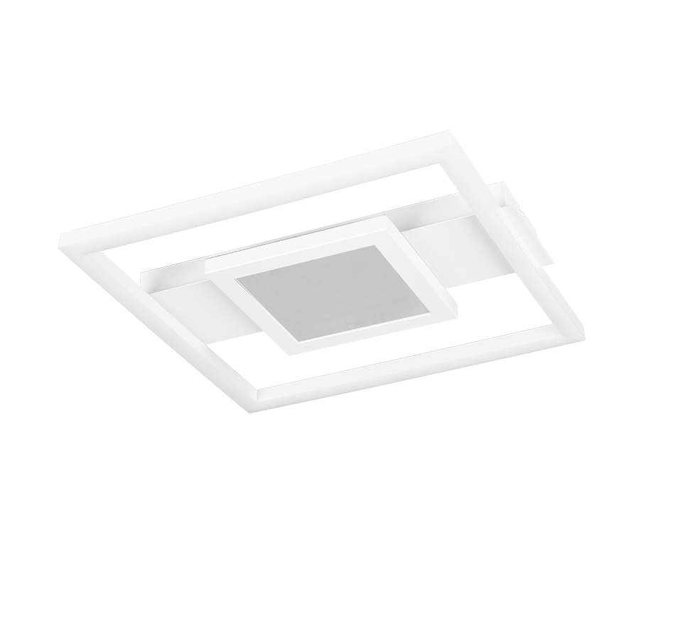 WHEELER | Ceiling lamp | White mat | Metal