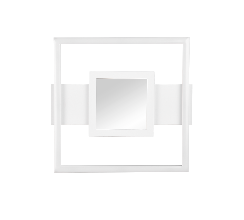 WHEELER | Ceiling lamp | White mat | Metal