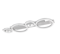 LUMOS | Ceiling lamp | Chrome | Metal