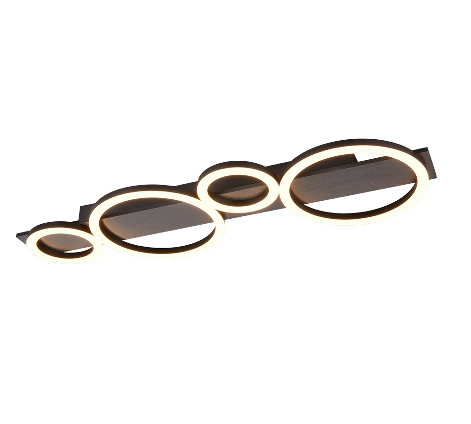 LUMOS | Ceiling lamp | Aluminium colour | Metal