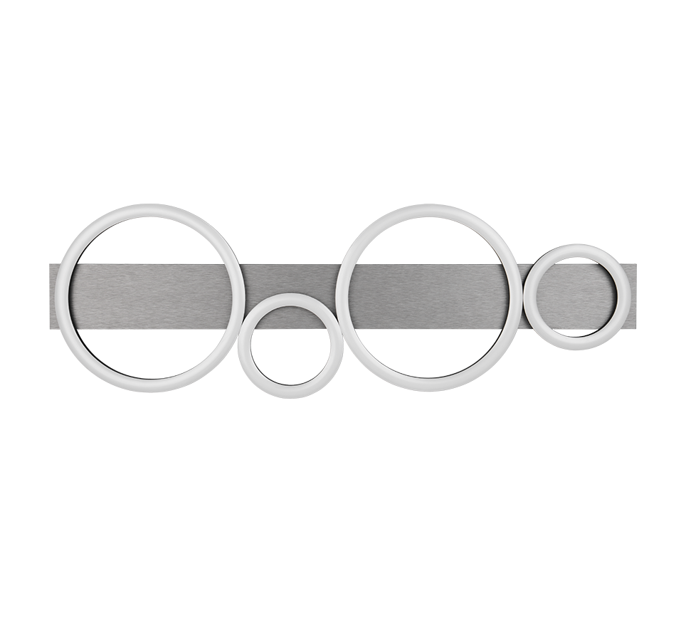 LUMOS | Ceiling lamp | Aluminium colour | Metal