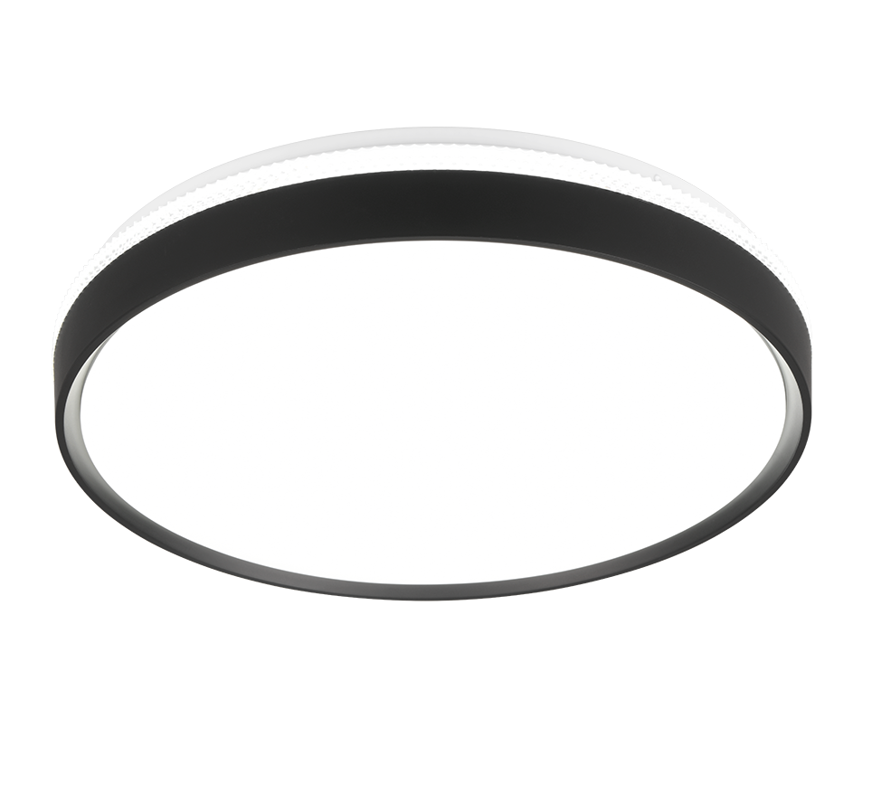 SPACY | Ceiling lamp | Black mat | Plastic