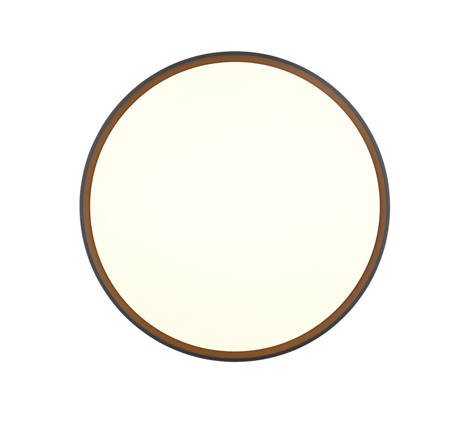 SPACY | Ceiling lamp | Black mat | Plastic