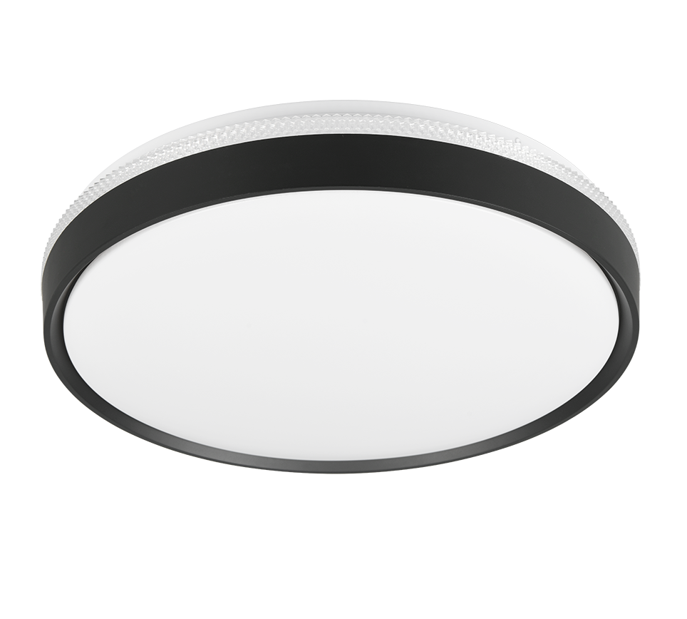 SPACY | Ceiling lamp | Black mat | Plastic