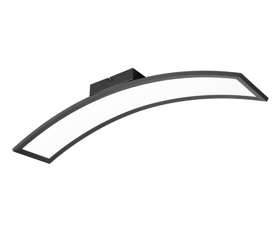 SIGMA | Ceiling lamp | Black mat | Metal