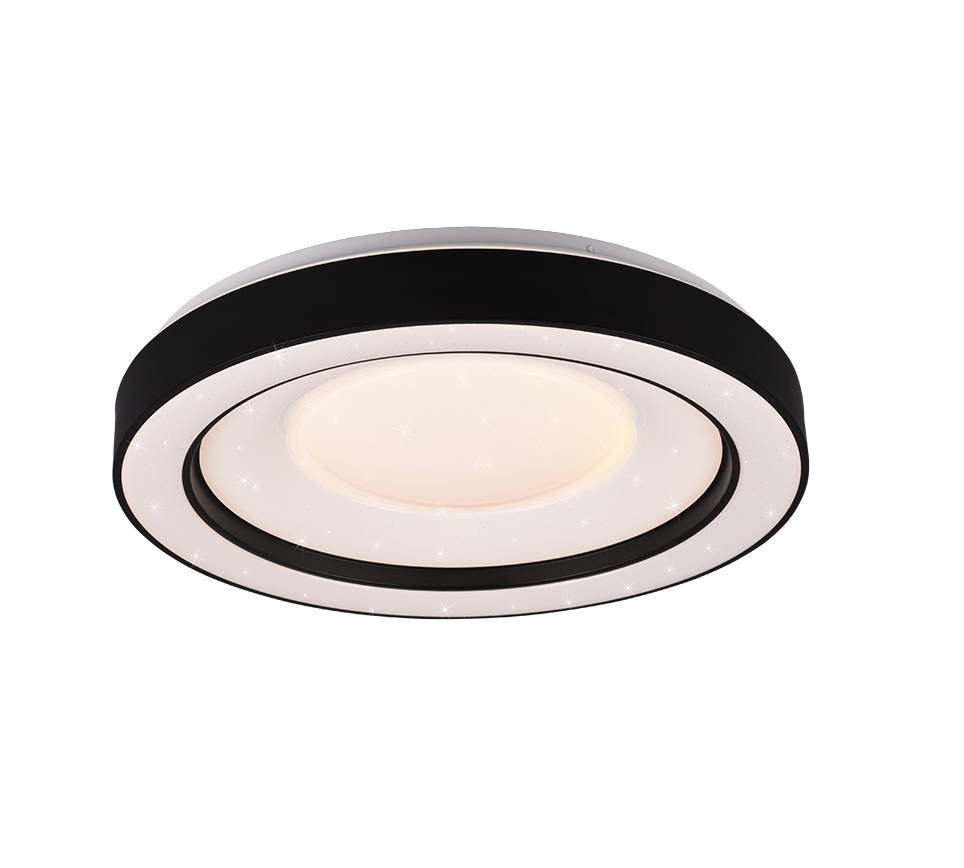 ARCO | Ceiling lamp | Black mat | Plastic
