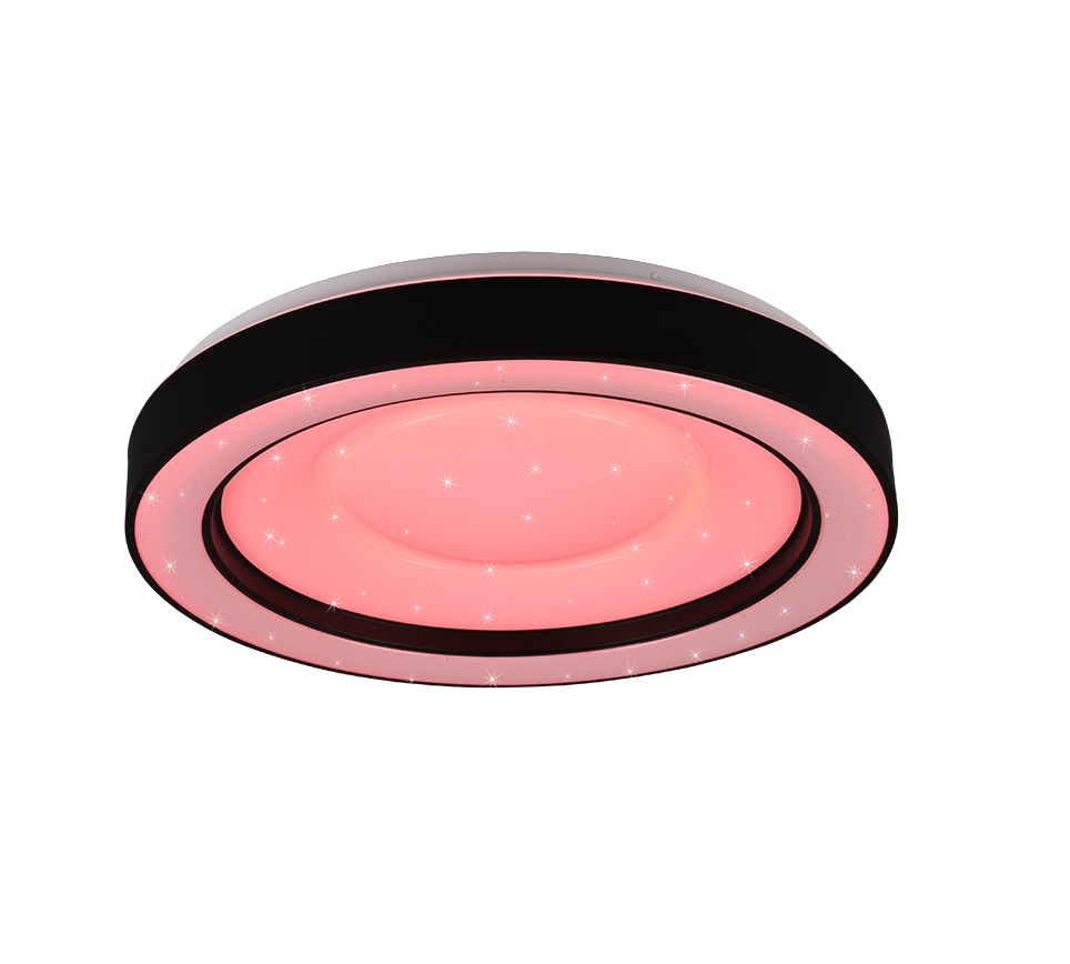 ARCO | Ceiling lamp | Black mat | Plastic