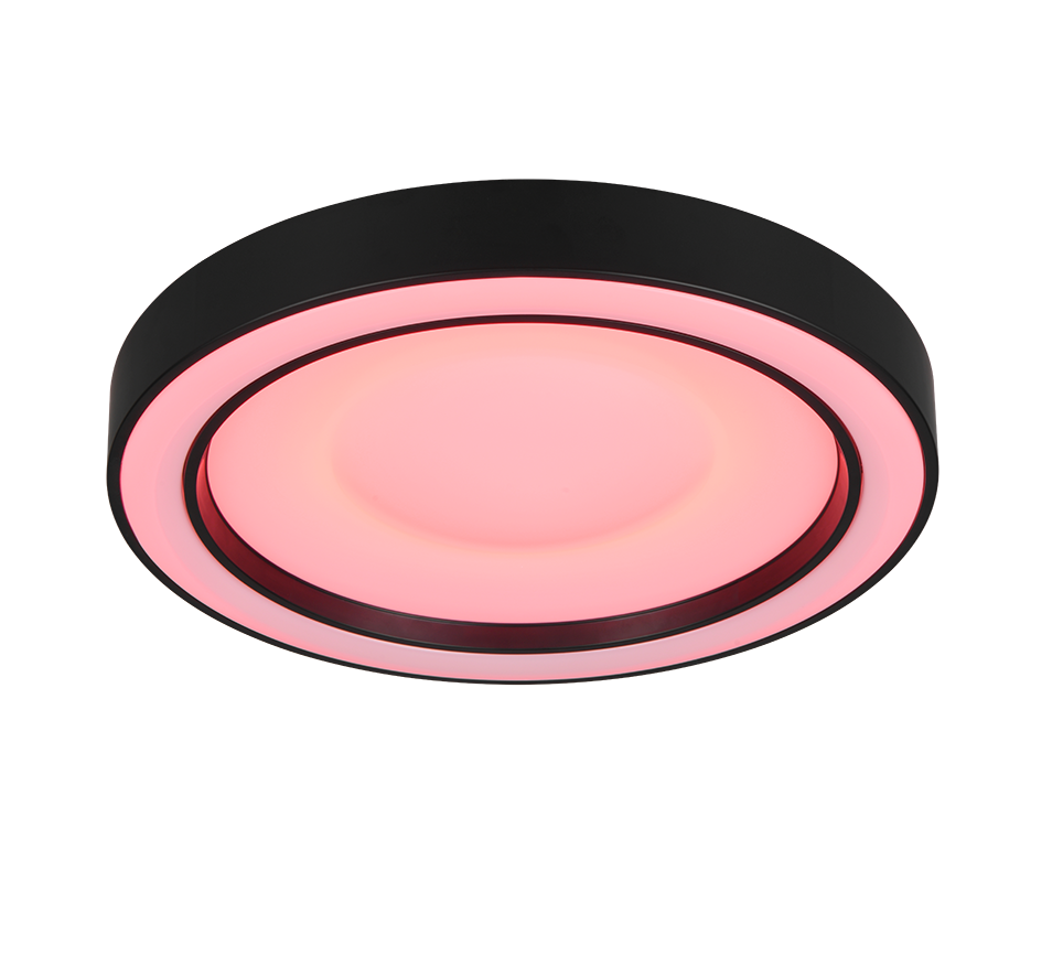 ARCO | Ceiling lamp | Black mat | Plastic