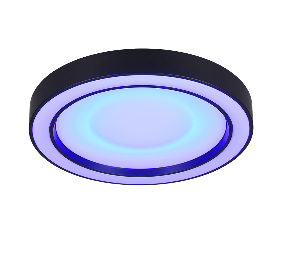 ARCO | Ceiling lamp | Black mat | Plastic