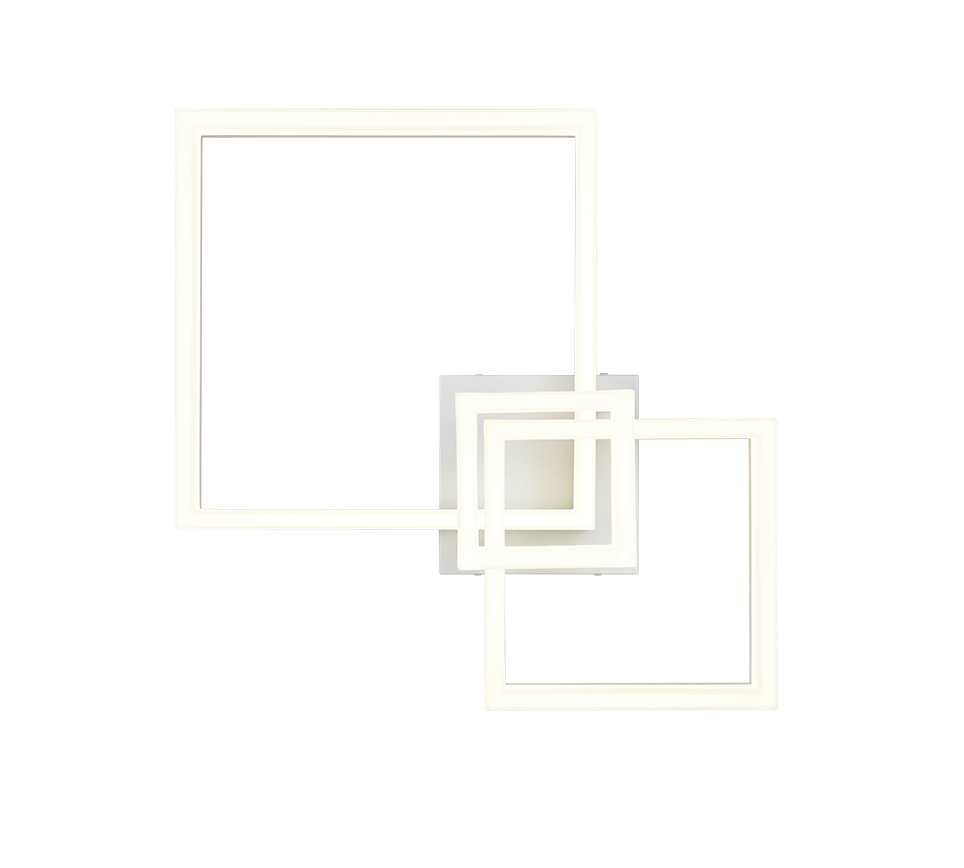 CAMINO | Ceiling lamp | White mat | Plastic