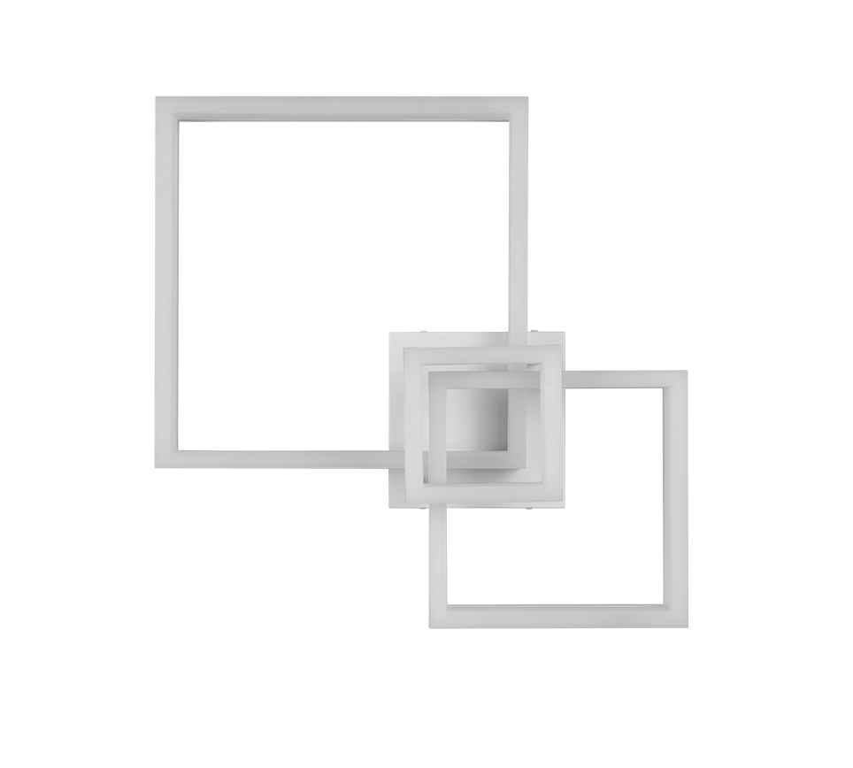 CAMINO | Ceiling lamp | White mat | Plastic