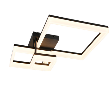 CAMINO | Ceiling lamp | Black mat | Plastic