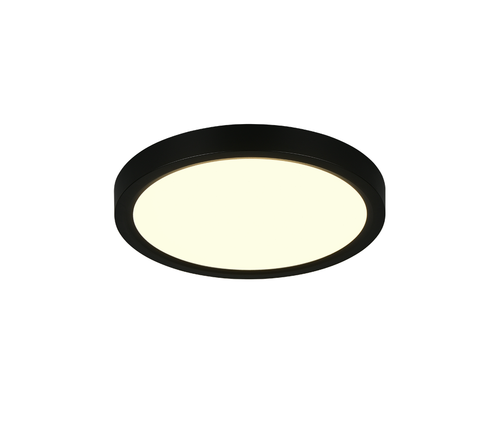 DRACO | Ceiling lamp | Black mat | Plastic