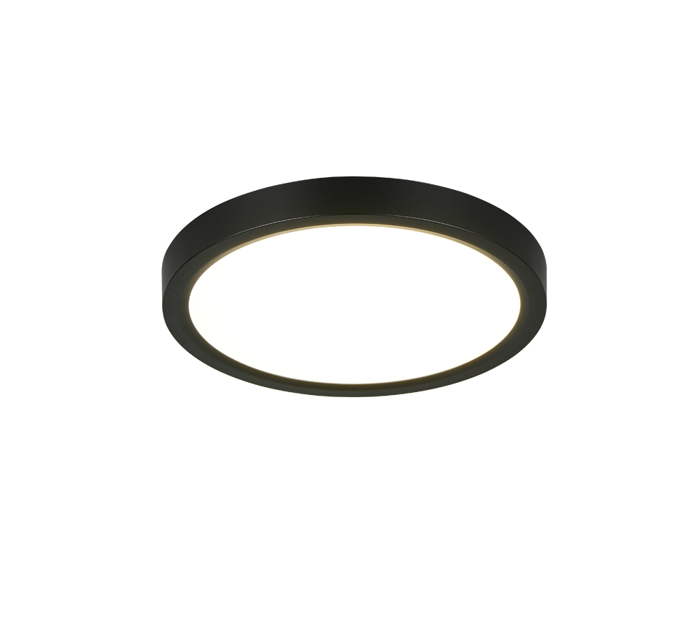 DRACO | Ceiling lamp | Black mat | Plastic