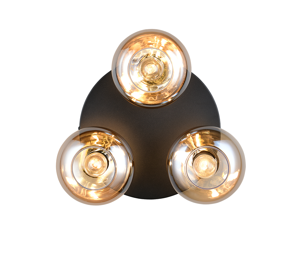 DIVINA | Ceiling lamp | Amber | Glass