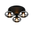 DIVINA | Ceiling lamp | Smoke | Glass