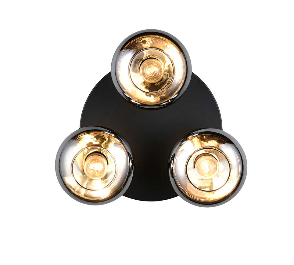 DIVINA | Ceiling lamp | Smoke | Glass