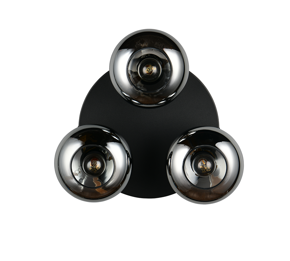 DIVINA | Ceiling lamp | Smoke | Glass