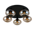 DIVINA | Ceiling lamp | Amber | Glass