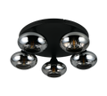 DIVINA | Ceiling lamp | Smoke | Glass