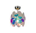 IRIDE | Ceiling lamp | Transparent iridescent | Plastic