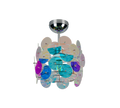 IRIDE | Ceiling lamp | Transparent iridescent | Plastic