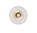 LAURIS | Ceiling lamp | Black mat | Metal