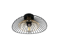LAURIS | Ceiling lamp | Black mat | Metal