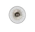 LAURIS | Ceiling lamp | Black mat | Metal